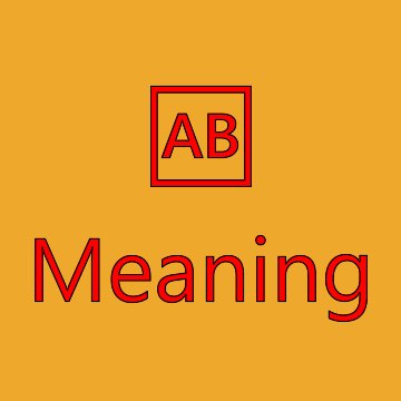 Ab Button Blood Type Emoji Meaning