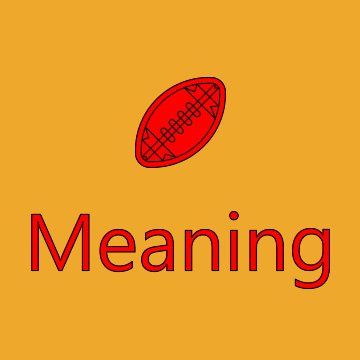 American Football Emoji Meaning
