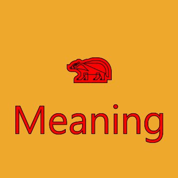 Badger Emoji Meaning