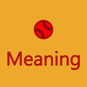 Baseball Emoji Meaning