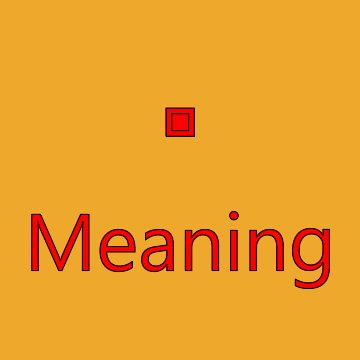 Black Medium Small Square Emoji Meaning