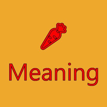Carrot Emoji Meaning