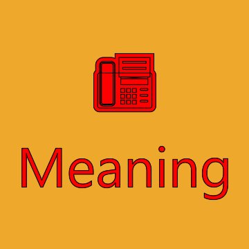 Fax Machine Emoji Meaning