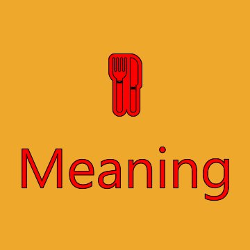 Fork And Knife Emoji Meaning