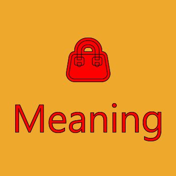 Handbag Emoji Meaning