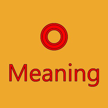 Hollow Red Circle Emoji Meaning