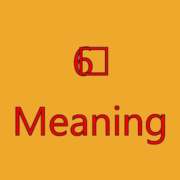 Keycap Digit Six Emoji Meaning