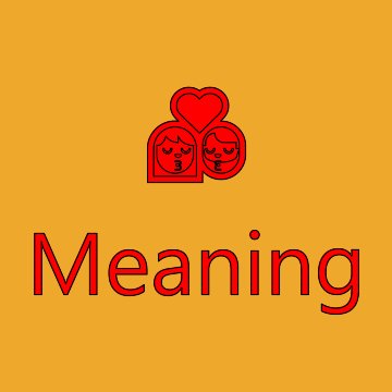Kiss Emoji Meaning