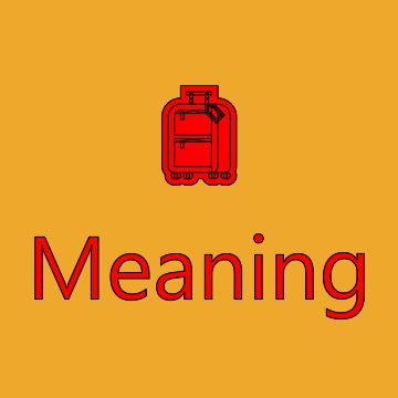 Luggage Emoji Meaning