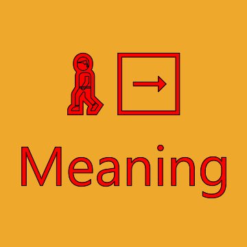 Man Walking Facing Right Emoji Meaning