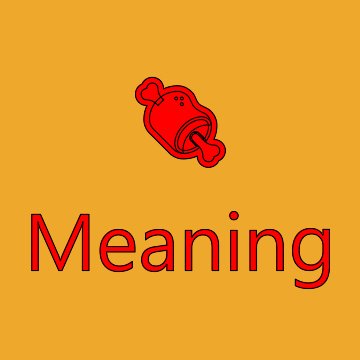 Meat On Bone Emoji Meaning