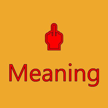 Middle Finger Medium Light Skin Tone Emoji Meaning