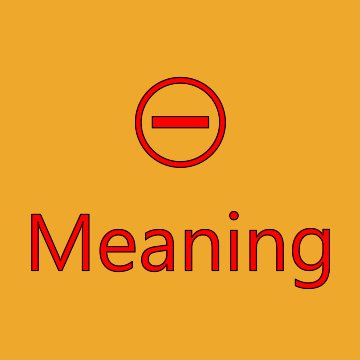 No Entry Emoji Meaning