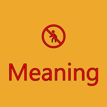 No Pedestrians Emoji Meaning