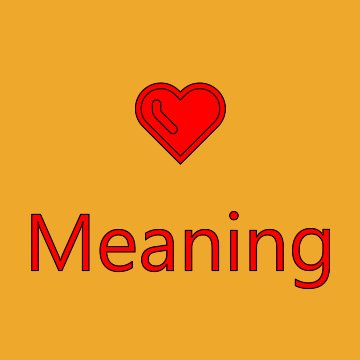 Orange Heart Emoji Meaning