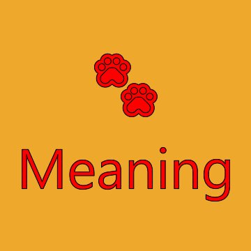 Paw Prints Emoji Meaning