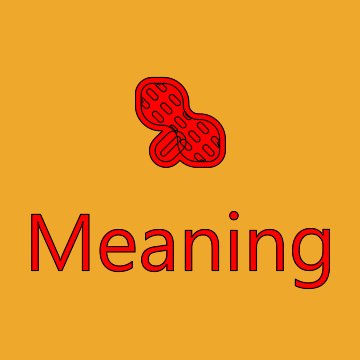 Peanuts Emoji Meaning