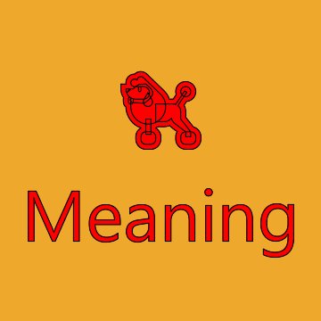 Poodle Emoji Meaning