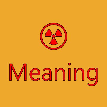 Radioactive Emoji Meaning