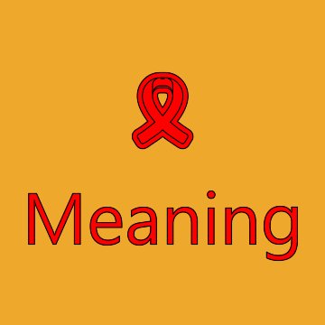 Reminder Ribbon Emoji Meaning