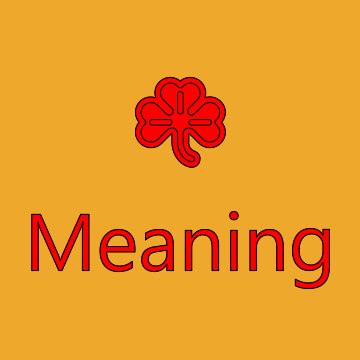 Shamrock Emoji Meaning
