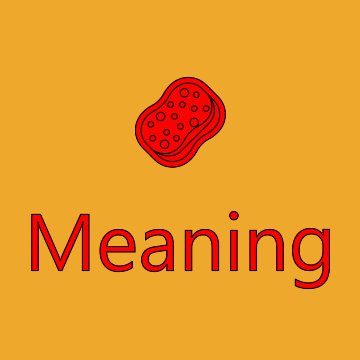 Sponge Emoji Meaning
