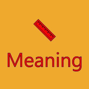 Straight Ruler Emoji Meaning