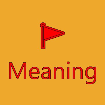 Triangular Flag Emoji Meaning