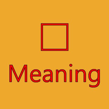 White Large Square Emoji Meaning