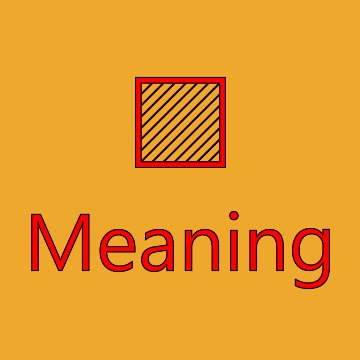 Yellow Square Emoji Meaning